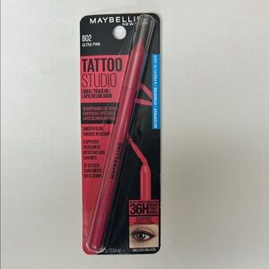 Maybelline Tattoo Studio Eye Liner in 802 Ultra Pink 0.04 fl oz